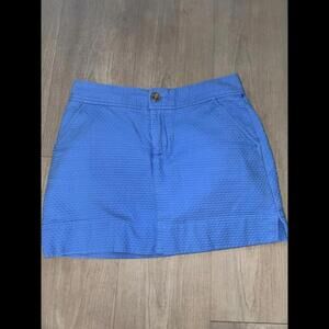 lily pulitzer blue skorts Sz 0
